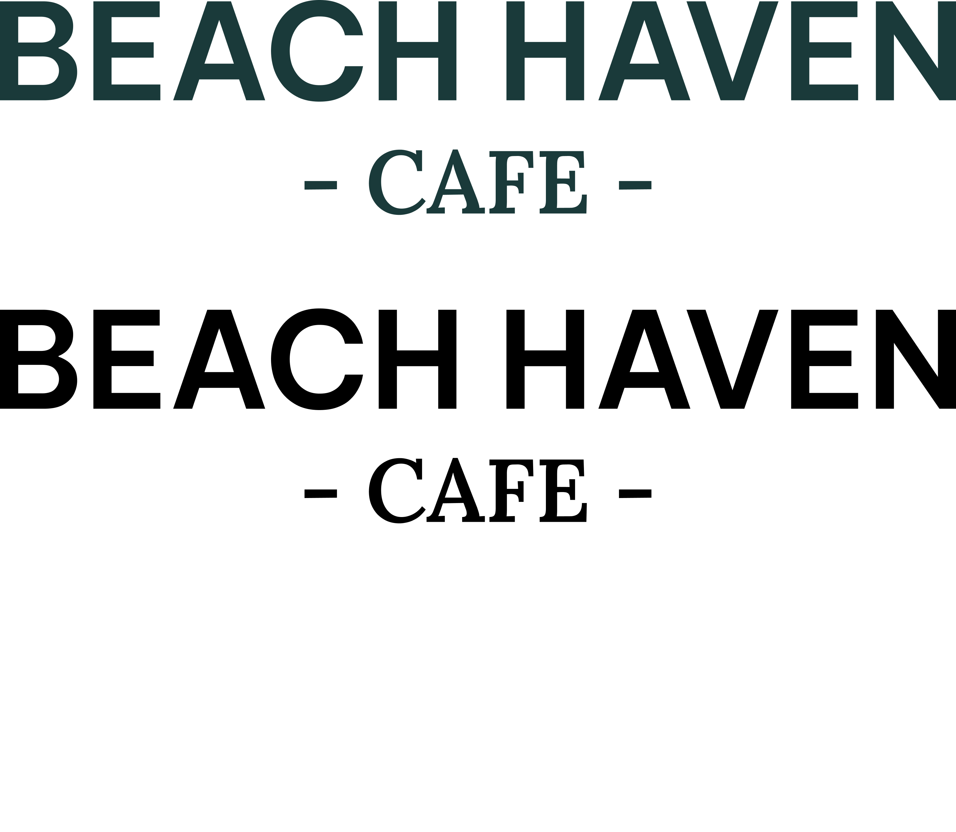 Beach Haven Cafe logo variant 2